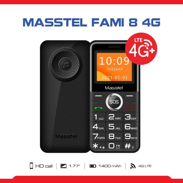 Điện thoại Masstel FAMI 8 4G