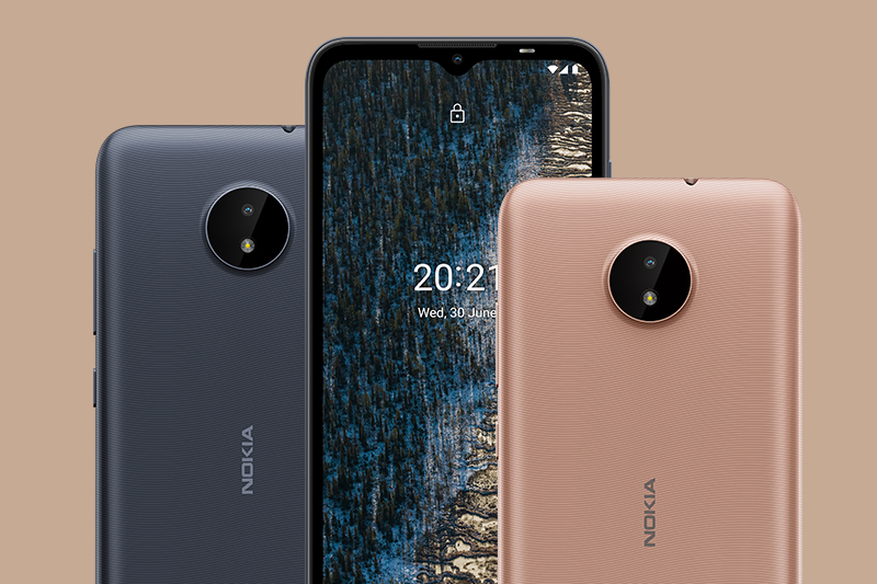 Nokia C20 | Sở hữu những gam màu phong cách thiết kế Bắc Âu sang trọng, thời trang