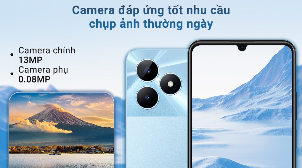 Camera điện thoại realme C60