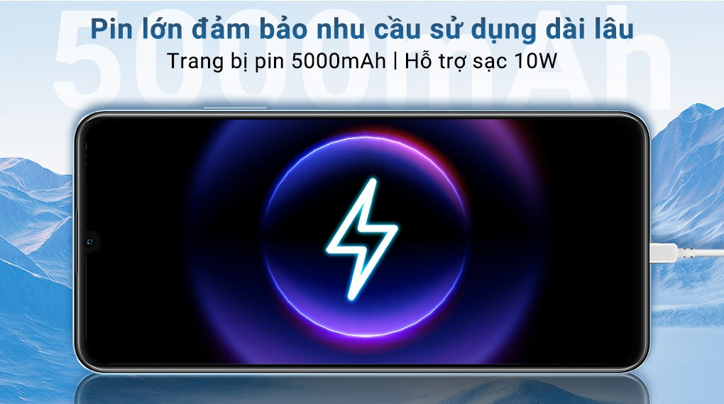 Dung lượng pin và khả năng sạc trên điện thoại realme C60