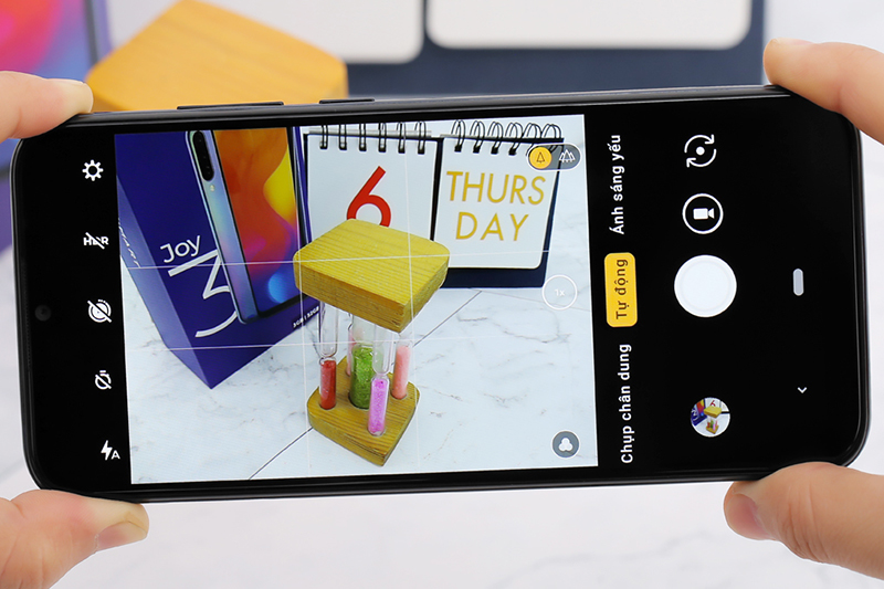 Giao diện camera sau trên điện thoại Vsmart Joy 3 